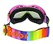 Picador Ski & Snow Goggles with Dual Layer Anti-Fog Lens for Kids
