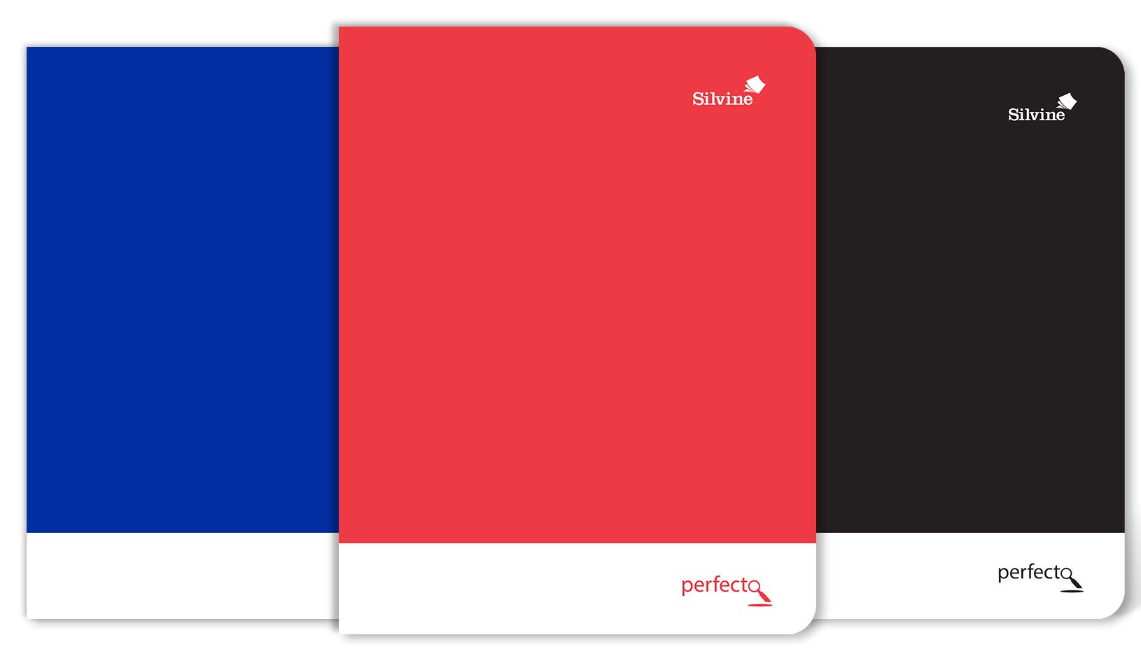 Silvine A5+ Soft Touch Perfect Bound Notebook - Lined (160 Pages) 80 Leaves x1