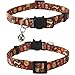 Lamphyface 3 Pack Thanksgiving Cat Collar with Bell Breakaway Adjustable