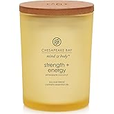 Chesapeake Bay Candle Scented Candle Strength + Energy (Pineapple Coconut) Medium Home Décor