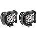 V Spec 6x18w Abs Housing 18W Led Work Light Bar Spot for Off Road Vehicle Lighting ATV UTV Golf Cart Cree, Pack of 6