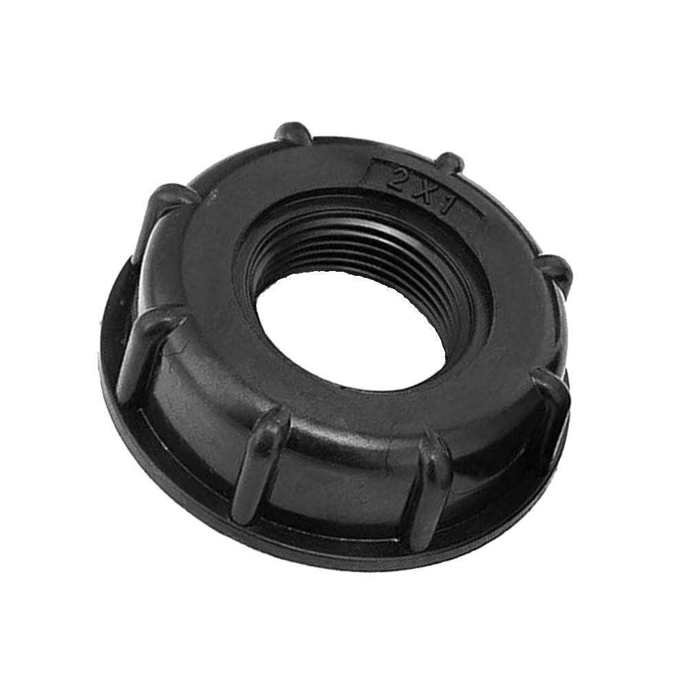 MACHSWON S60X6 1 Inch Water Storage Outlet Caps Thread Hose Connector Cover for Home Garden Water Connectors