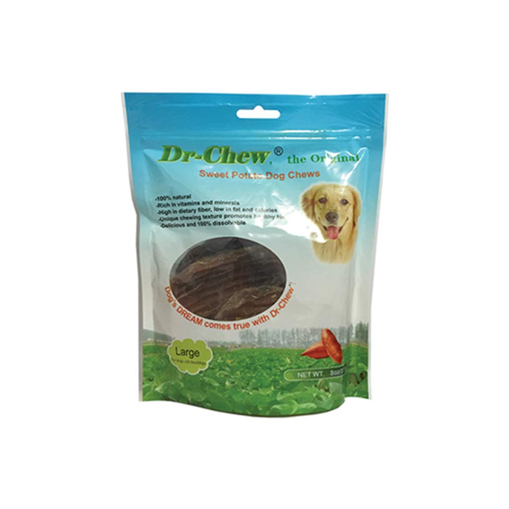 Dr Chew Sweet Potato Chews Large 454gm