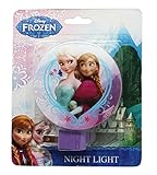 Disney Frozen Anna and Elsa Plug In Night Light with Switch
