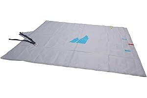 Trango Cord Trapper Lightweight Rope Tarp (Gray, 4x5ft) | Fits Crag Pack 2.0 Pack Bag