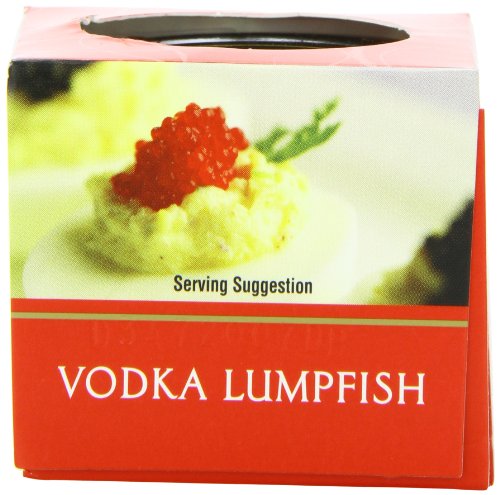 Romanoff Caviar Vodka Red Lumpfish Caviar, 2-Ounce Jars (Pack of 4)