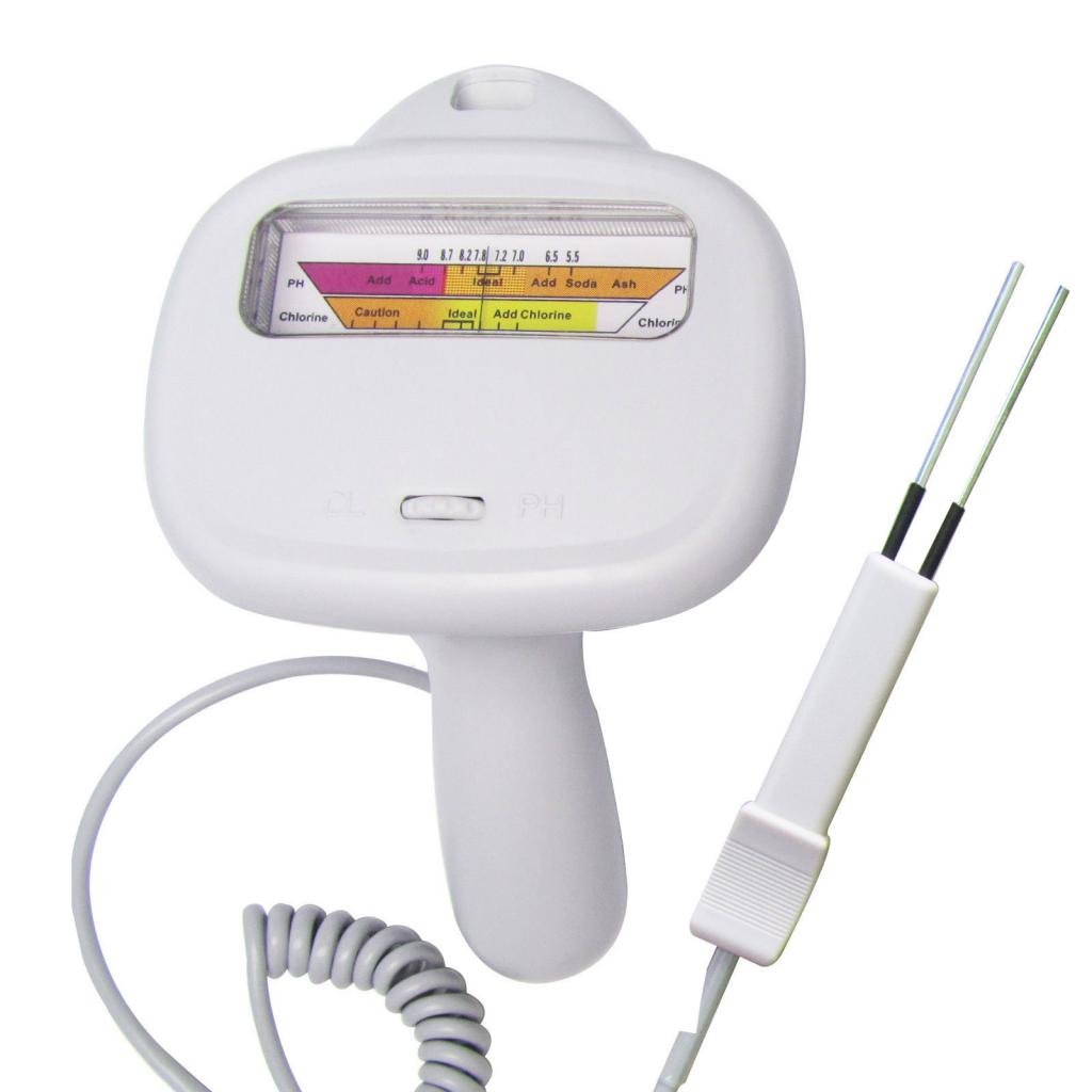 GAIN EXPRESS pH CL2 Chlorine Level Swimming Pool Tester Level Meter