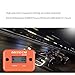 NKTECH NK-HS2 Inductive Hour Meter for Gas Engine Lawn Mover Marine ATV Motorcycle Boat Snowmobile Dirt Bike Outboard Motor Generator IP68 99999HRS Hourmeter (Orange)