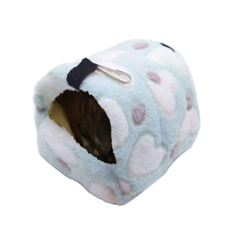 Oncpcare Winter Warm Hamster Bed Playing Soft Hamster Hammock Sleeping Cute Small Animals Nest Hanging Home Resting for Young Guinea Pig Degu Drawl Hedgehog