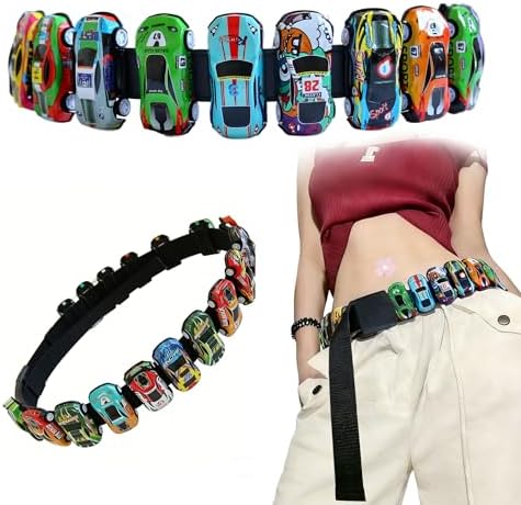 ARPHTYL Toy Car Cute Y2k Belt Retro Vintage 2000s Fancy  display picture 1