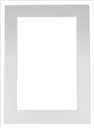 12x16 Mat for 11x14 Photo - Precut Metallic Silver