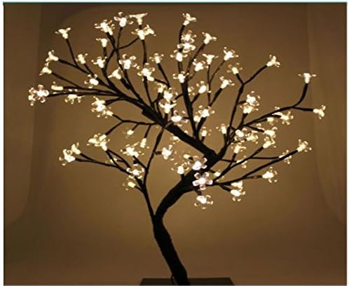 arbol de flores con luz led amazon es