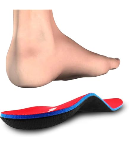 Semelles Orthopédiques Pour Pieds Plats - Lot De 2, Tailles S (34-39) Et L (40-45) - Soutien Voûte Plantaire