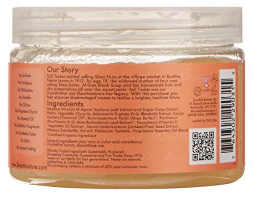 Shea Moisture Curling Gel Souffle 12oz Coconut & Hibiscus (3 Pack)