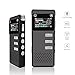 Voice Recorder, Digital Voice Recorder, KLAREN 8G Audio Sound Dictaphone, Voice Activated Recorder, Rechargeable Recorder with Built-In Speaker for Meeting Lecture Interview (Support 32G TF Card)