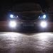 Alla Lighting 2000 Lumens High Power 2835 51-SMD Super Extremely Bright 6000K White H11LL H8LL H11 H8 H16 LED Bulbs for Fog Light Lamps Replacement