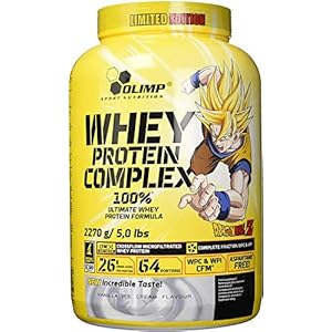 Olimp Whey Protein Complex 100% Dragon Ball Z Limited Edition , Blueberry, 2270 g Dose