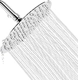 LumoSpa SH01 Rainfall Shower Head, 8 Inch, Chrome