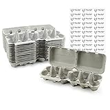 Cornucopia Half Dozen Egg Cartons (30-Pack); Split