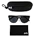 J+S Felis Vintage Cat Eyes Polarized 100%UV Sunglasses for Women - Large Fit