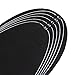 1 Pair USB Heated Insoles Electric Powered Heating Shoes Insoles Feet Warmth-Keeping Pads Free Size (Men)
