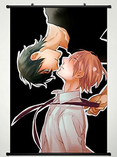 Wall Scroll Poster Fabric Painting For Ten Count Tadaomi Shirotani & Riku Kurose L