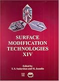 Surface Modification Technologies, , 1861251289