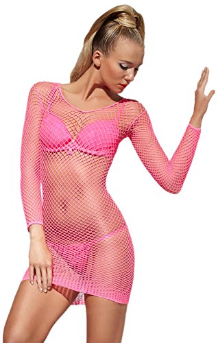 Fever Women's Lattice Net Dress