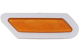 Cnonee1 Indicator Side Marker Turn Signal Light Yellow Front Bumper Reflector Replacement Right For Audi Q5 SQ5 2018-2020