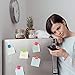 8Pack Magnetic Metal Clips Refrigerator Whiteboard Wall Fridge Magnetic Memo Note Clips Magnets Metal Clip