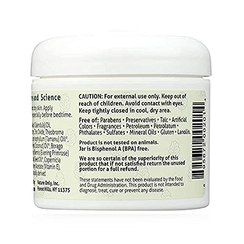 Nature Only Wholesome Diaper Cream. Calm, Nourish and Soothe Diaper Rash. Natural & Organic - 4 oz (Pack of 1)