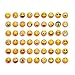 MORCART 54 Emoji Magnets for Fridge Funny Refrigerator Magnets - Magnets for Whiteboard Locker Decorative Magnets - Cute Magnets for Home Kitchen Office School Gift for Family and Friend