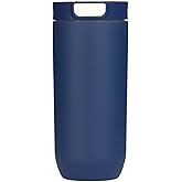 Juggie Insulated Stainless Steel Coffee Tumbler, 16.9 oz, Double-wall Insulated, Leakproof, BPA Free (NAVY)