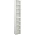 Amazon.com: Vanheawo 8-Tier Media Tower Rack, Adjustable Tall Narrow ...
