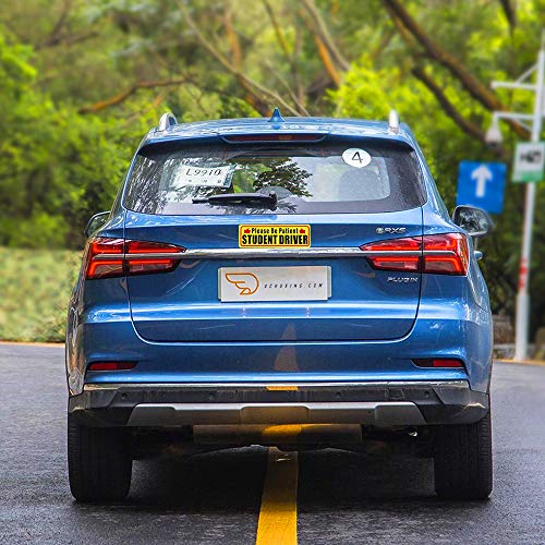Nomiou Student Driver Magnet Safety Sign 3pcs Vehicle Bumper Magnet Car Vehicle Reflective Sign Sticker Bumper for New Drivers - Thumbnail 6