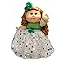 2017 Holiday Edition Cabbage Patch Doll Strawberry Blonde, White and Green Dress