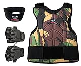 Maddog Padded Chest Protector Combo Package - Camo - Small/Medium