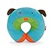Skip Hop Zoo Little Kid and Toddler Travel Neck Rest, Soft Plush Velour, Multi Darby Dog
