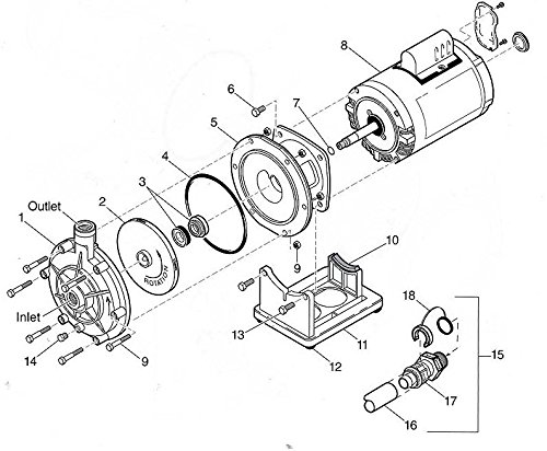Polaris PB4-60 Booster Pump with 60-Hertz Motor