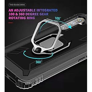 LXHGrwoH Cover Oppo A91, Custodia 360° Full Body Protettiva Morbido TPU Silicone Gel Case Antiurto Protettiva Bumper con… - immagine 5