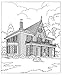 Adult Coloring The American House Architecture Coloring Book (Adult Coloring Books: Art & Design)