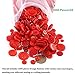 Keadic 1000PCS Buttons Favorite Findings Basic Resin 2 and 4 Holes for DIY Crafts Sewing Christmas Party Decorations (Deep Red)