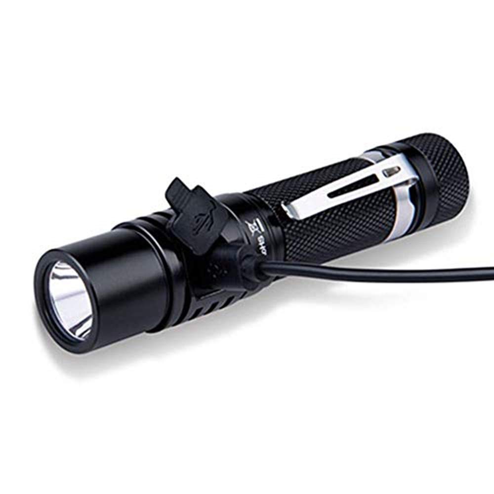 Sofirn 1000 Lumens Rechargeable LED Flashlight 18650 Battery Included, Super Bright EDC Pocket Light High Lumens, 5 Modes for Camping Hiking, SC31B