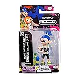 World Of Nintendo Series 13 Blue Inkling Boy 2 Inch Action Figure