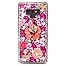 Samsung Galaxy Note 9 Case, Mavis's Diary Full Edge 3D Handmade Luxury Bling Crytal Fashion Design Shiny Gem Pearl Rhinestone Diamond Clear Hard Protective Plastic PC Cover - Flower