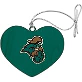 GRAPHICS & MORE Coastal Carolina University Primary Logo Heart Love Wood Christmas Tree Holiday Ornament