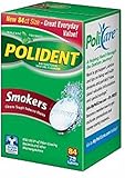 Polident Smokers, Antibacterial Denture Cleanser 84 ea