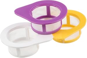 HEALLILY 3pcs Urine Strainer for Kidney Stones for Women Hand Strainer Plastic