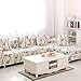 HYSENM 1/2/3/4 Seater Sofa Cover Home Décor Stretch Elastic Sofa Slipcover Couch Cover, Dandelion 4 seater 235-300cm