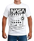 Nasa Moon Phases Adult T-Shirt (Medium)